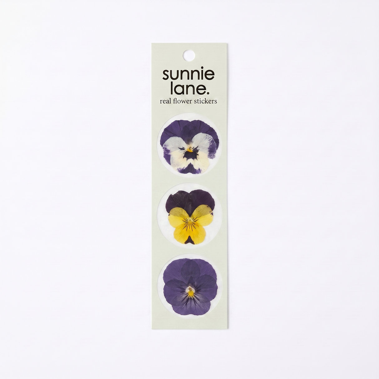 Real Pressed Flower Stickers: 3 Pack