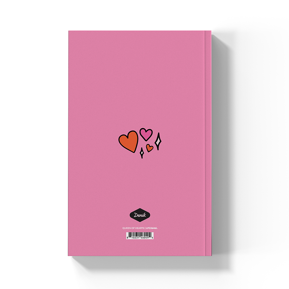 Queen Of Hearts Layflat Notebook