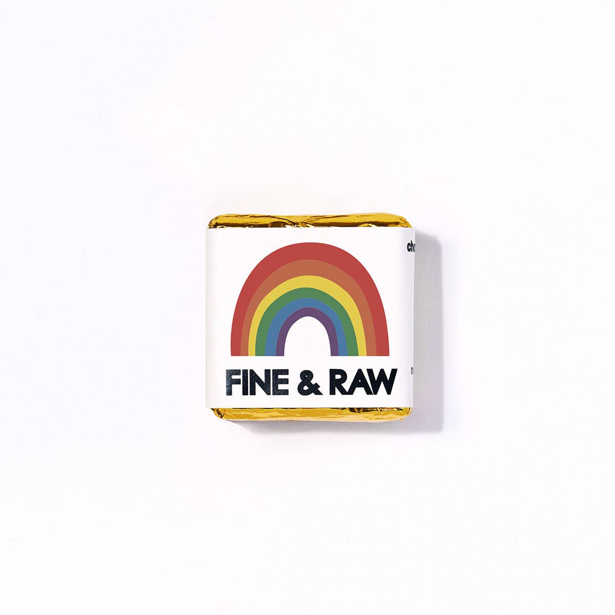 Fine & Raw Chocolate - Rainbow Hazelnut Chunkette 1oz.