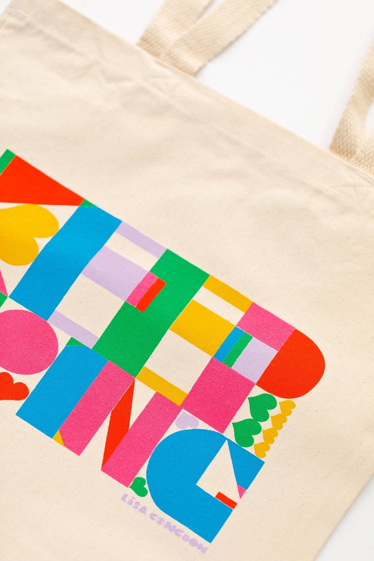 "Keep Going" Canvas Tote