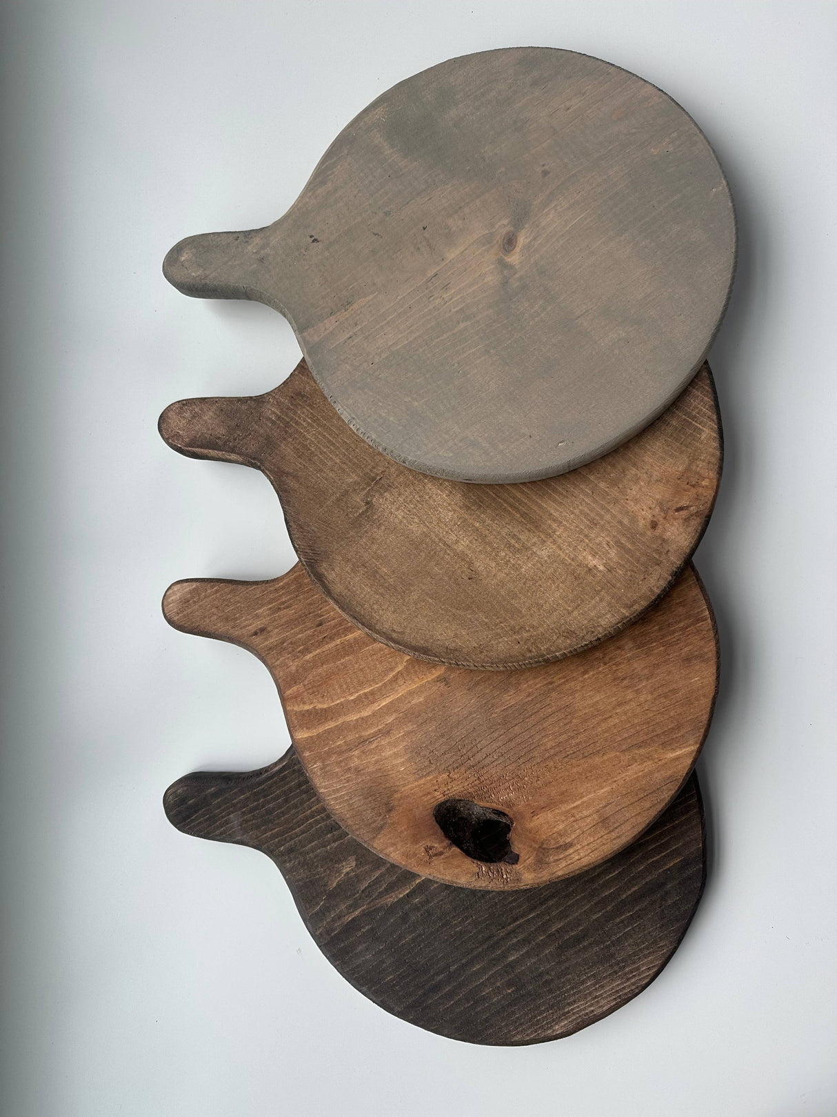 Round board with handle: Natural Small