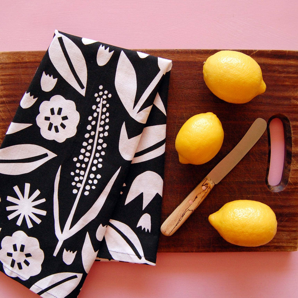 Floral Tea Towel
