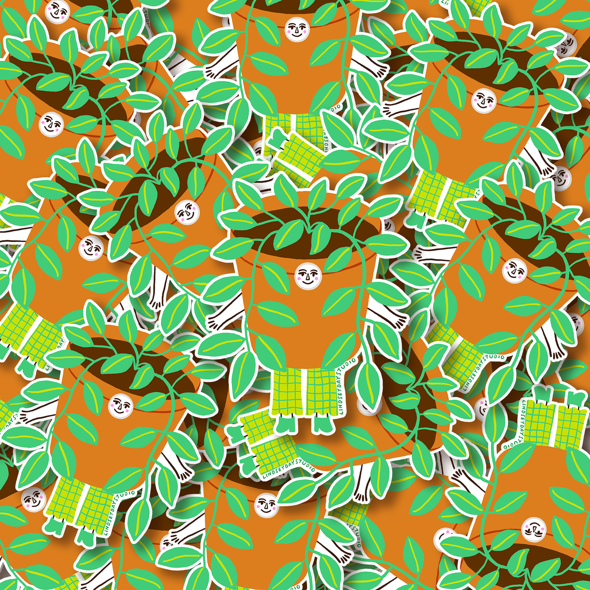 Plant Lady Sticker