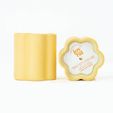 Ceramic Daisy Candle - Joyful