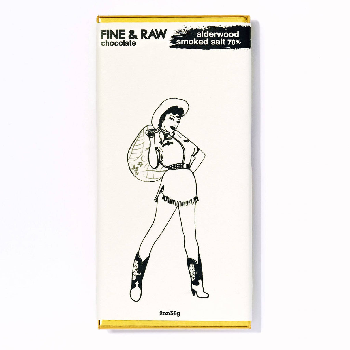 Fine & Raw Chocolate - Alderwood Smoked Salt 2 oz.