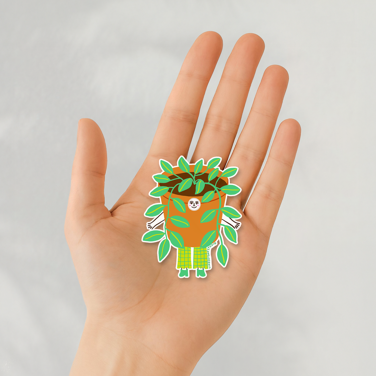 Plant Lady Sticker