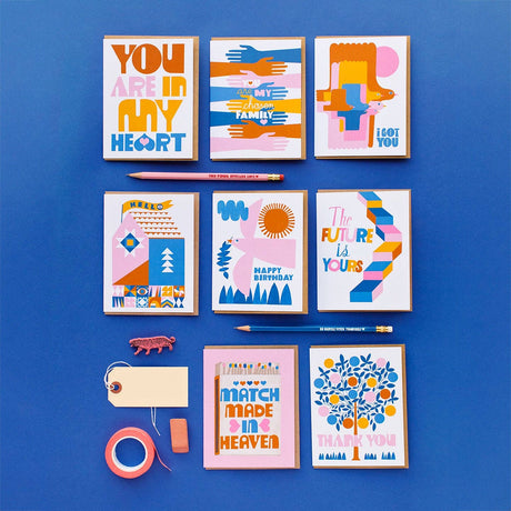 "You Are my Chosen Family" Greeting Card