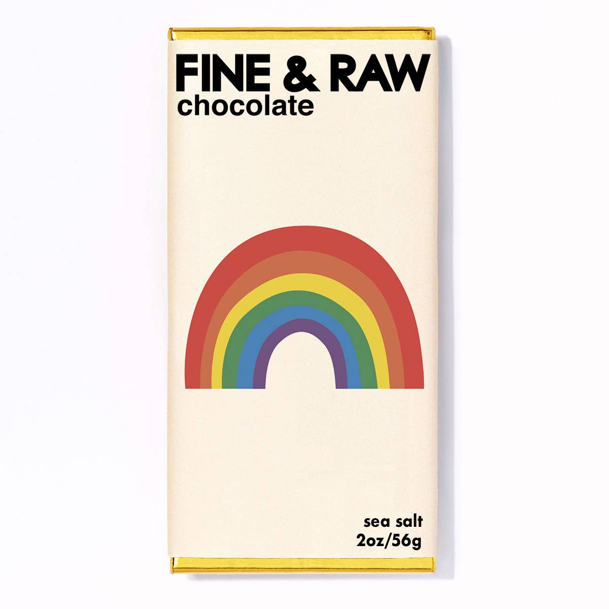 Fine & Raw Chocolate - Rainbow Sea Salt 2 oz.