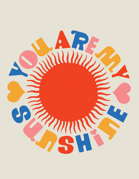 "You Are My Sunshine" Card