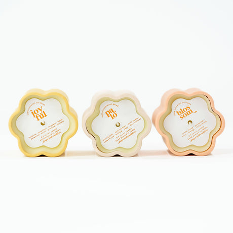 Ceramic Daisy Candle - Palo